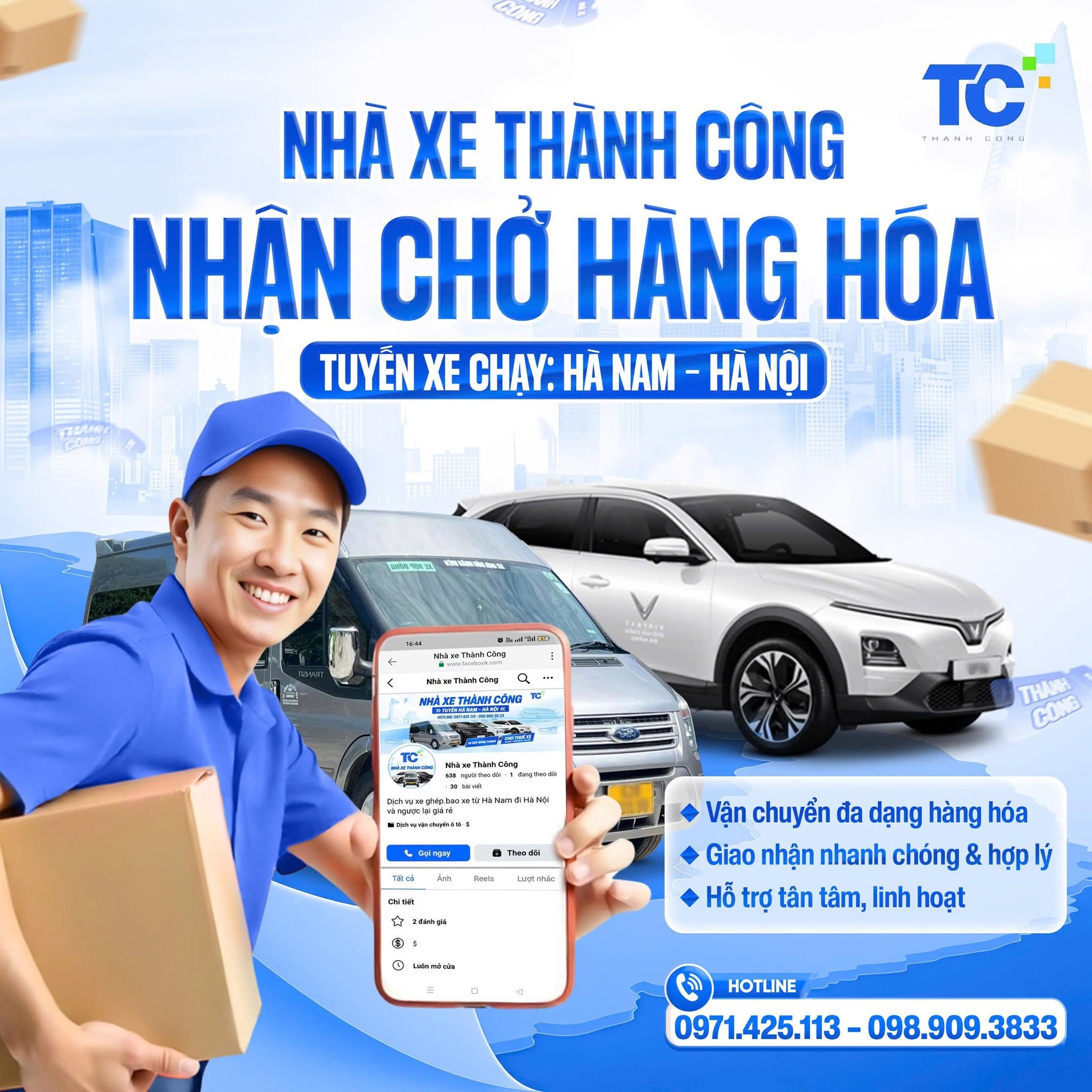 GỬI HÀNG HÀ NAM – HÀ NỘI: ĐIỀU KHÁCH HÀNG CẦN KHÔNG CHỈ LÀ MỘT CHUYẾN XE